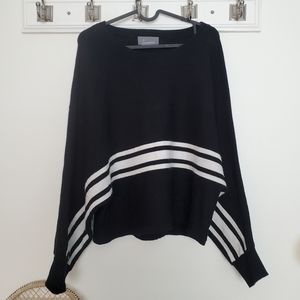 Anthropology black bat wing sweater